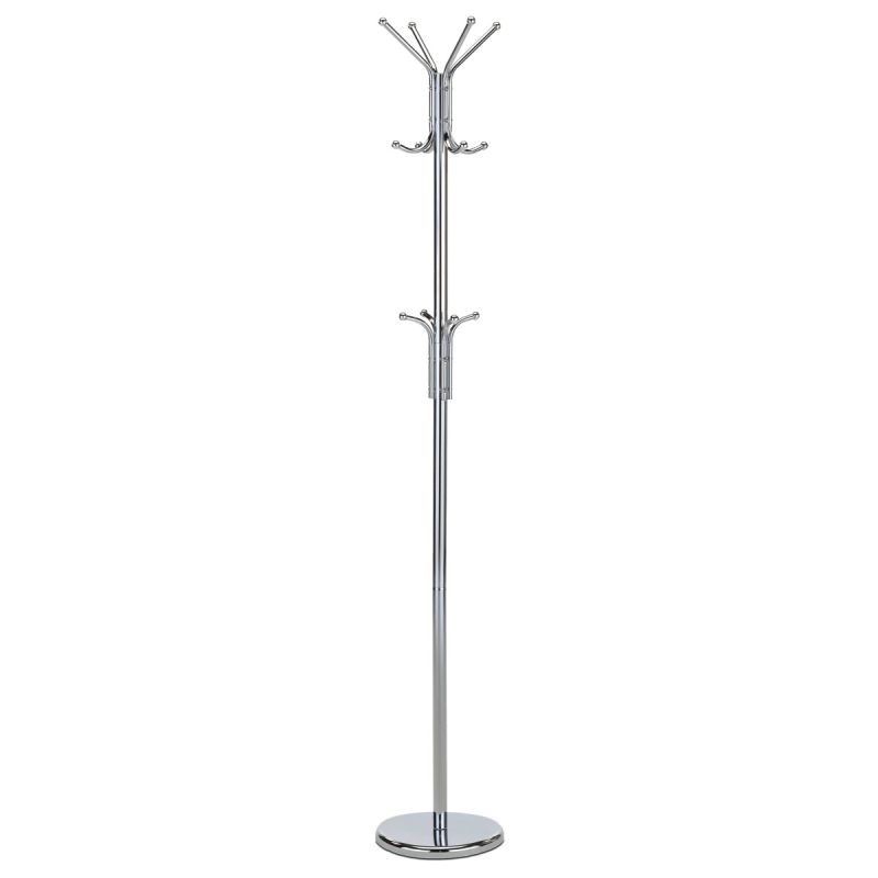 Vešiak, 182cm, kov, strieborný, 80001-06B CR
