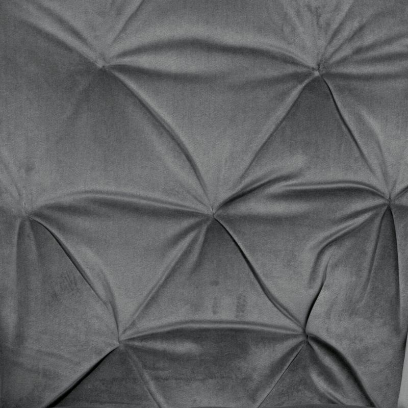 Jedálenská stolička, sivá, zamatová látka, DCH-421 GREY4