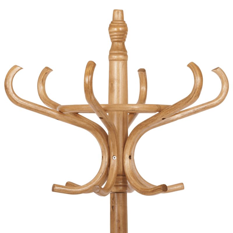 Vešiak prírodný, 185cm, masív, medový dub, F-2059 OAK