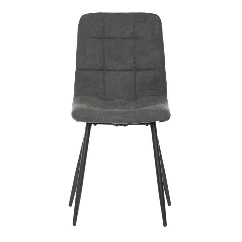 Stolička, sivá, látka, CT-281 GREY2