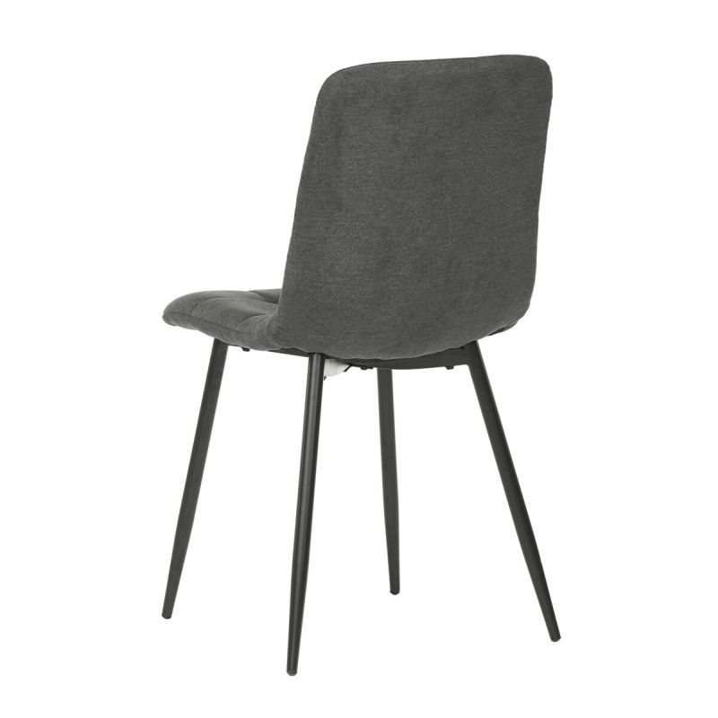 Stolička, sivá, látka, CT-281 GREY2