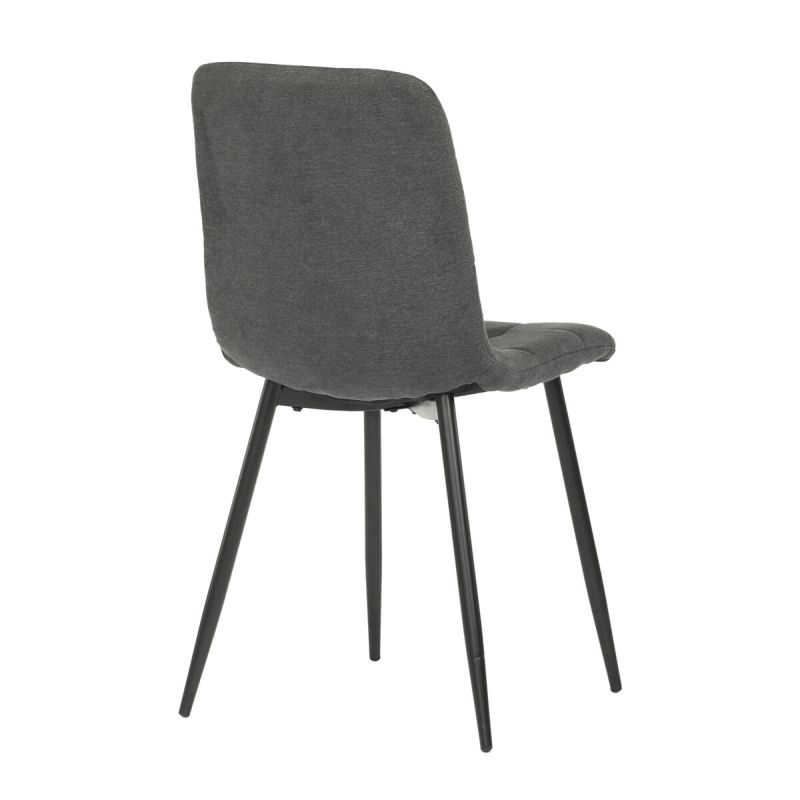 Stolička, sivá, látka, CT-281 GREY2