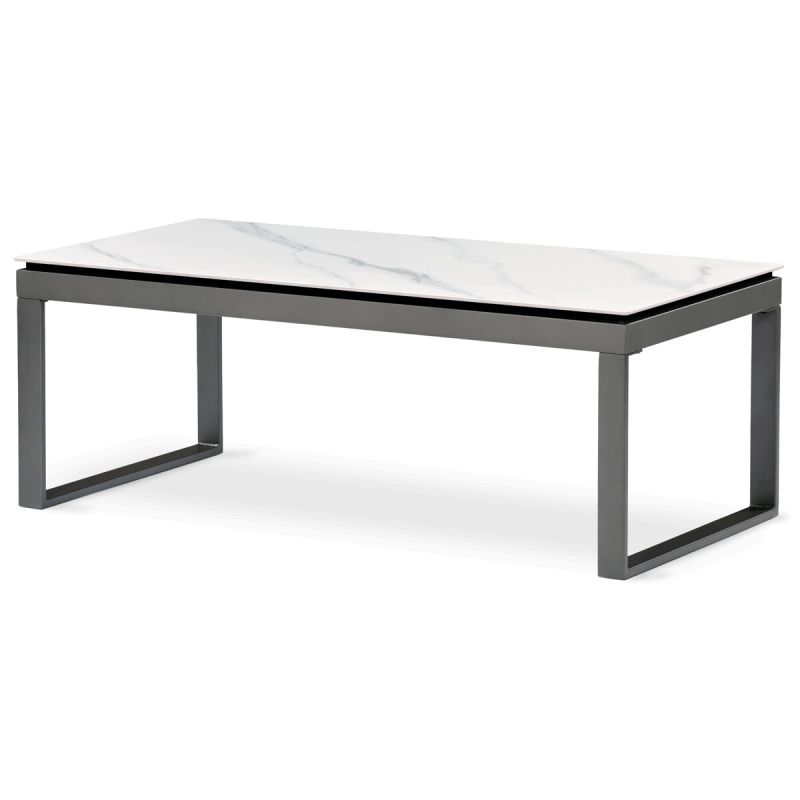 Konferenčný stolík 121x61cm, keramika, AHG-284 WT