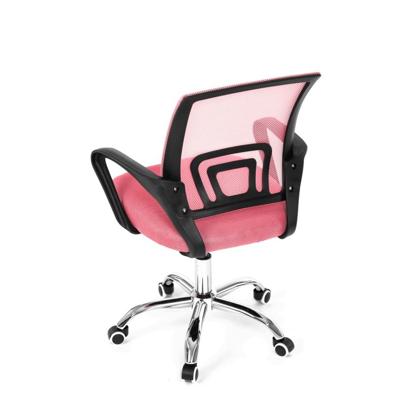Detská stolička, ružová, sieťovina, 120 kg, KA-L103 PINK