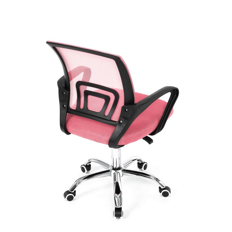 Detská stolička, ružová, sieťovina, 120 kg, KA-L103 PINK