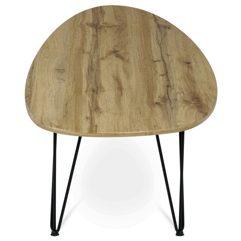 Konferenčný stolík 120x67cm, MDF divoký dub, AF-3014 OAK