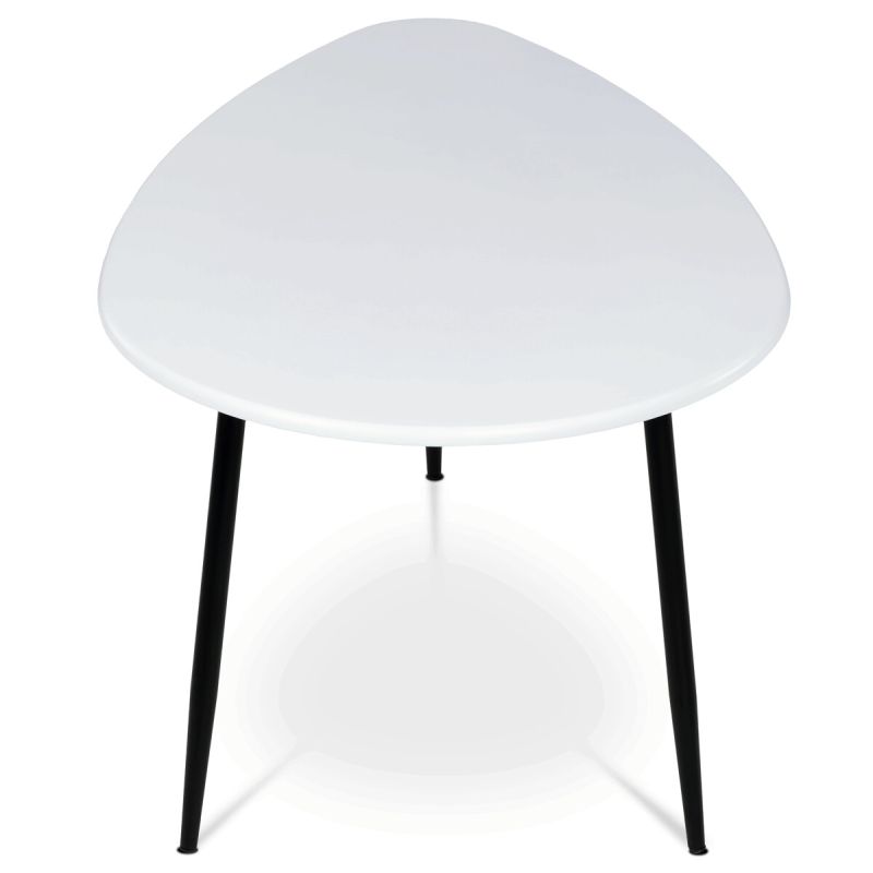 Konferenčný stolík 100x60cm, MDF biela, AF-3012 WT