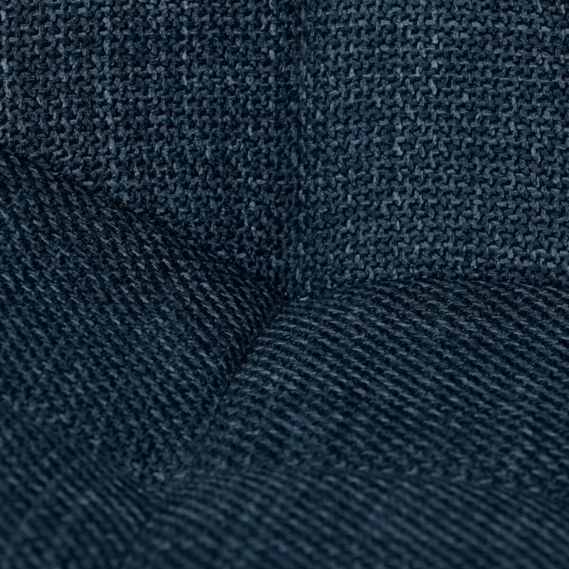 Jedálenská stolička, modrá, látka, HC-465 BLUE2