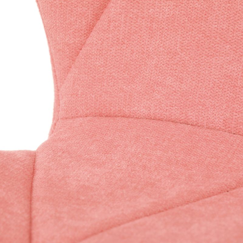 Jedálenská stolička, ružová, látka, CT-285 PINK2