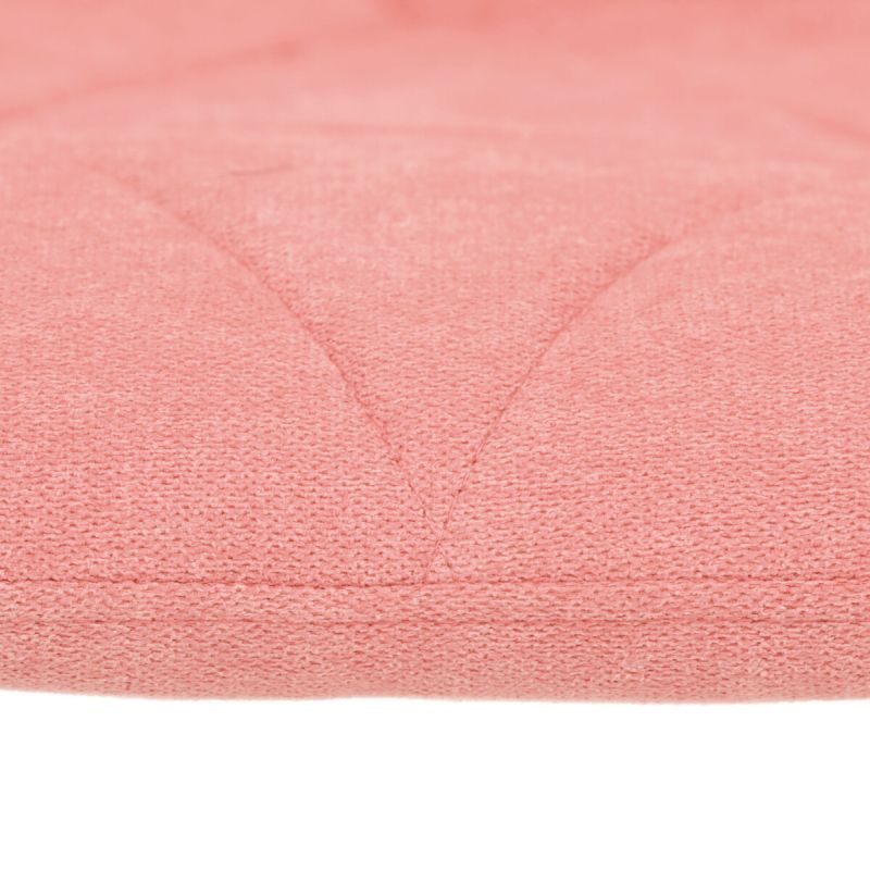 Jedálenská stolička, ružová, látka, CT-285 PINK2