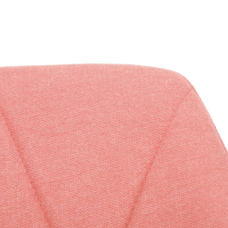 Jedálenská stolička, ružová, látka, CT-285 PINK2