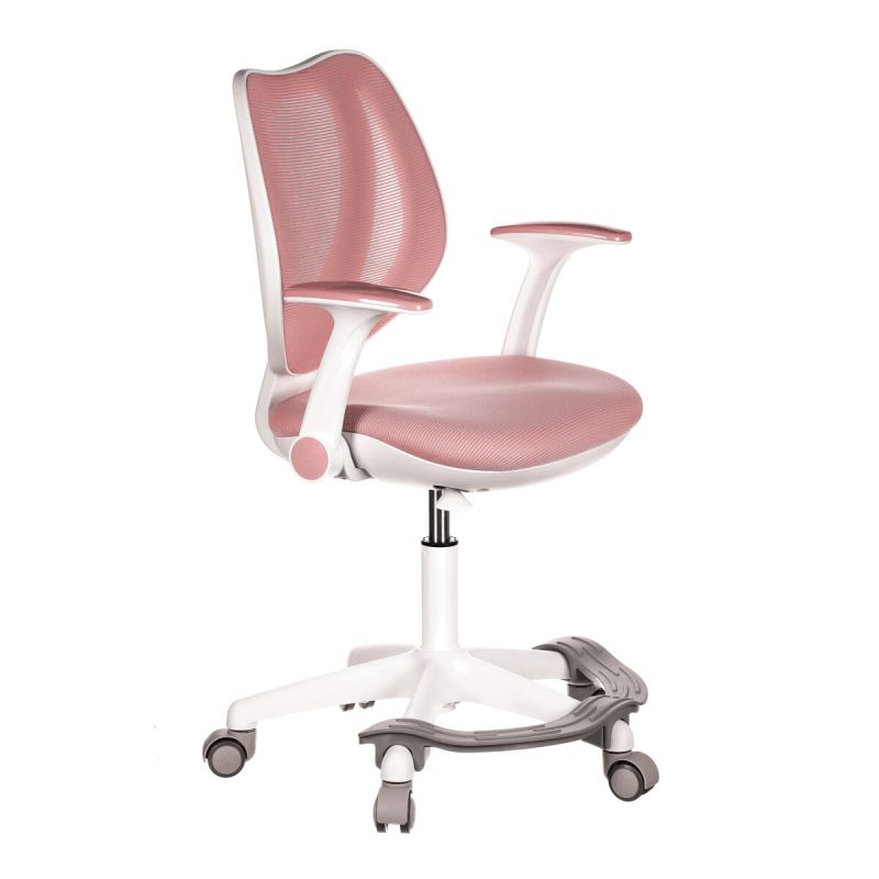 Detská stolička, ružová, sieťovina, 120 kg, KA-C806 PINK