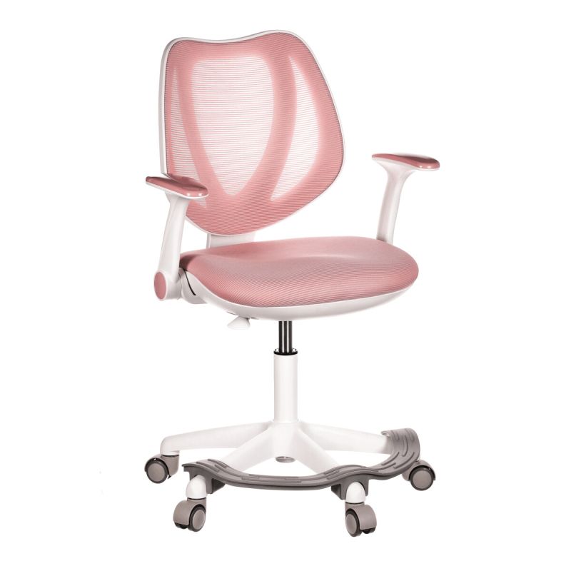 Detská stolička, ružová, sieťovina, 120 kg, KA-C806 PINK