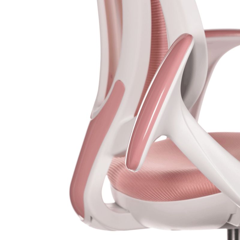 Detská stolička, ružová, sieťovina, 120 kg, KA-C806 PINK