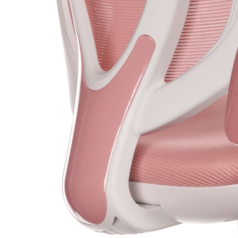 Detská stolička, ružová, sieťovina, 120 kg, KA-C806 PINK
