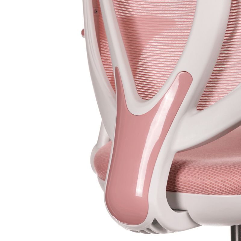 Detská stolička, ružová, sieťovina, 120 kg, KA-C806 PINK