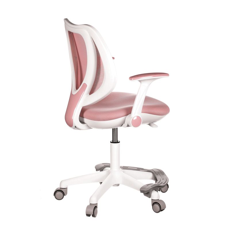 Detská stolička, ružová, sieťovina, 120 kg, KA-C806 PINK