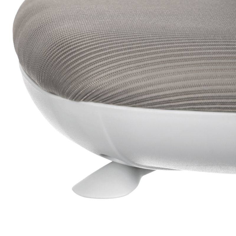 Detská stolička, sivá, sieťovina, 120 kg, KA-C801 GREY