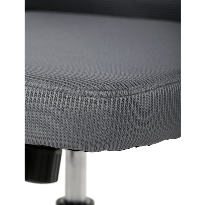 Kancelárska stolička, sivá, sieťovina, 120 kg, KA-K2021 GREY