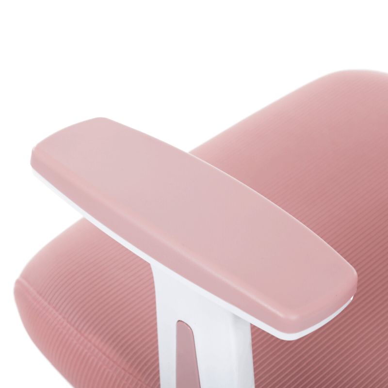 Kancelárska stolička, ružová, sieťovina, 120 kg, KA-K2031 PINK