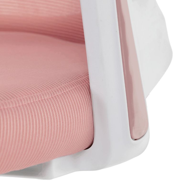 Kancelárska stolička, ružová, sieťovina, 120 kg, KA-K2031 PINK