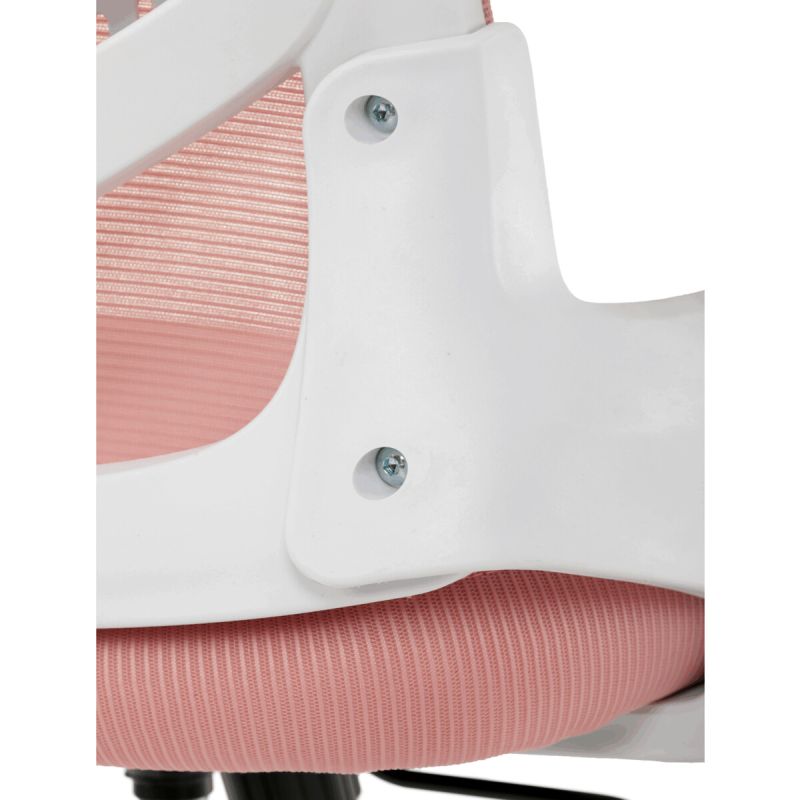 Kancelárska stolička, ružová, sieťovina, 120 kg, KA-K2031 PINK