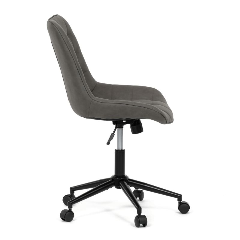 Pracovná stolička, sivá, látka, 120 kg, KA-V3120 GREY3
