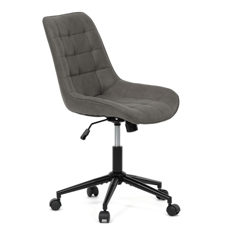 Pracovná stolička, sivá, látka, 120 kg, KA-V3120 GREY3