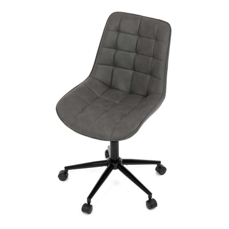 Pracovná stolička, sivá, látka, 120 kg, KA-V3120 GREY3