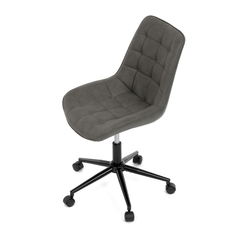 Pracovná stolička, sivá, látka, 120 kg, KA-V3120 GREY3