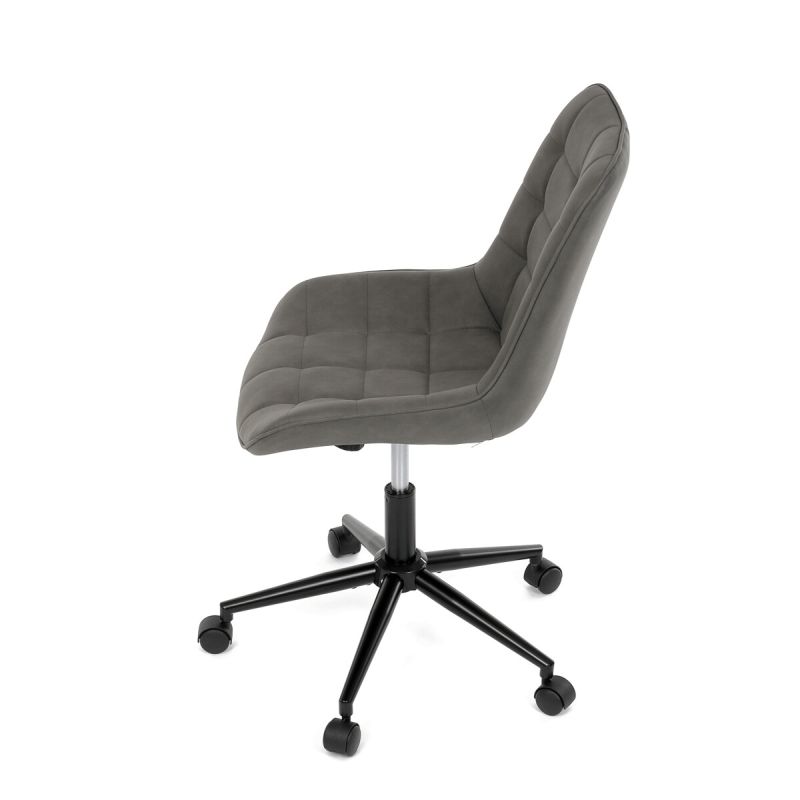 Pracovná stolička, sivá, látka, 120 kg, KA-V3120 GREY3