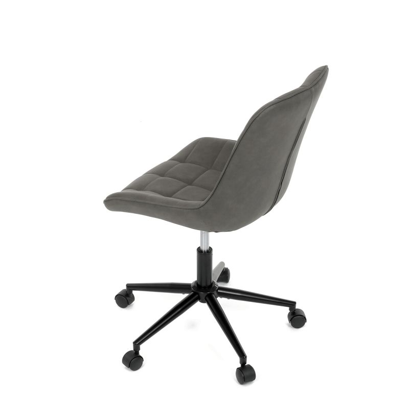 Pracovná stolička, sivá, látka, 120 kg, KA-V3120 GREY3