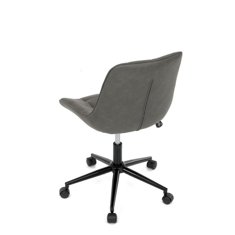 Pracovná stolička, sivá, látka, 120 kg, KA-V3120 GREY3