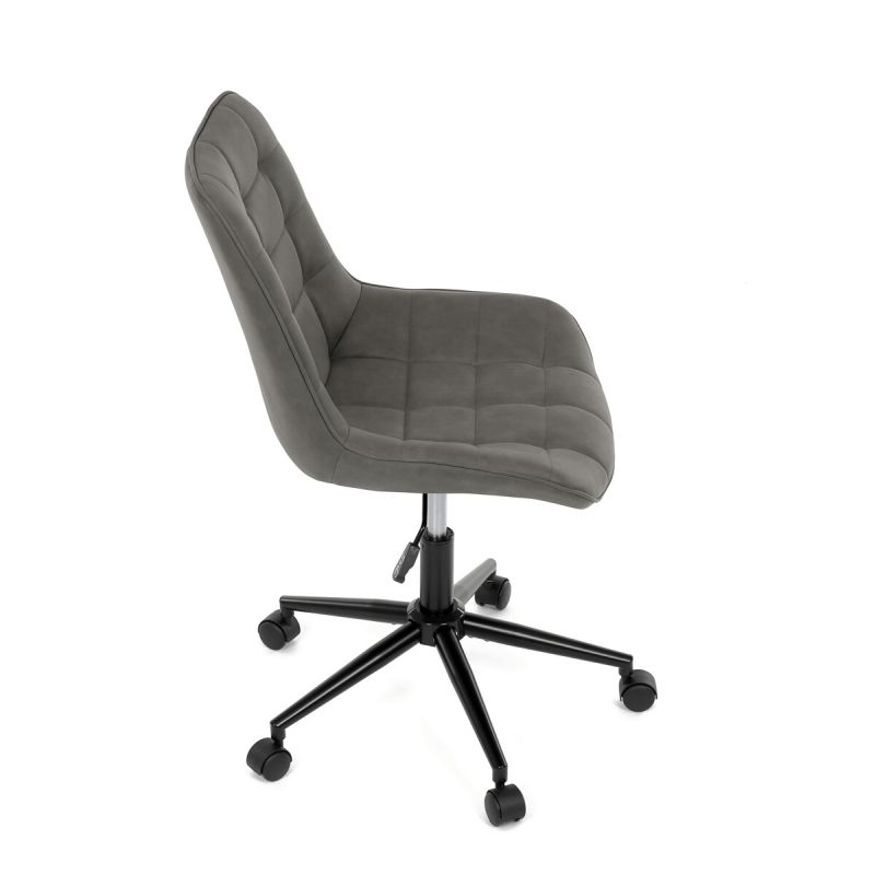 Pracovná stolička, sivá, látka, 120 kg, KA-V3120 GREY3
