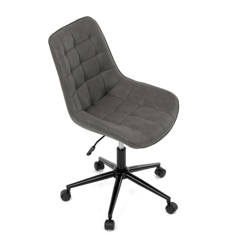Pracovná stolička, sivá, látka, 120 kg, KA-V3120 GREY3
