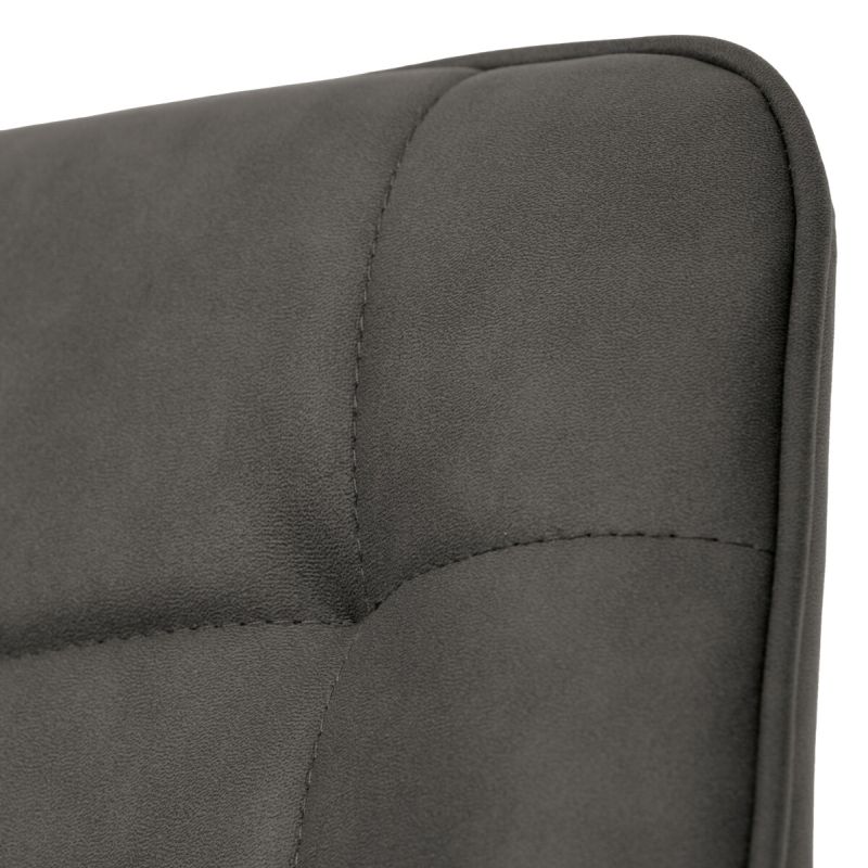 Pracovná stolička, sivá, látka, 120 kg, KA-V3120 GREY3