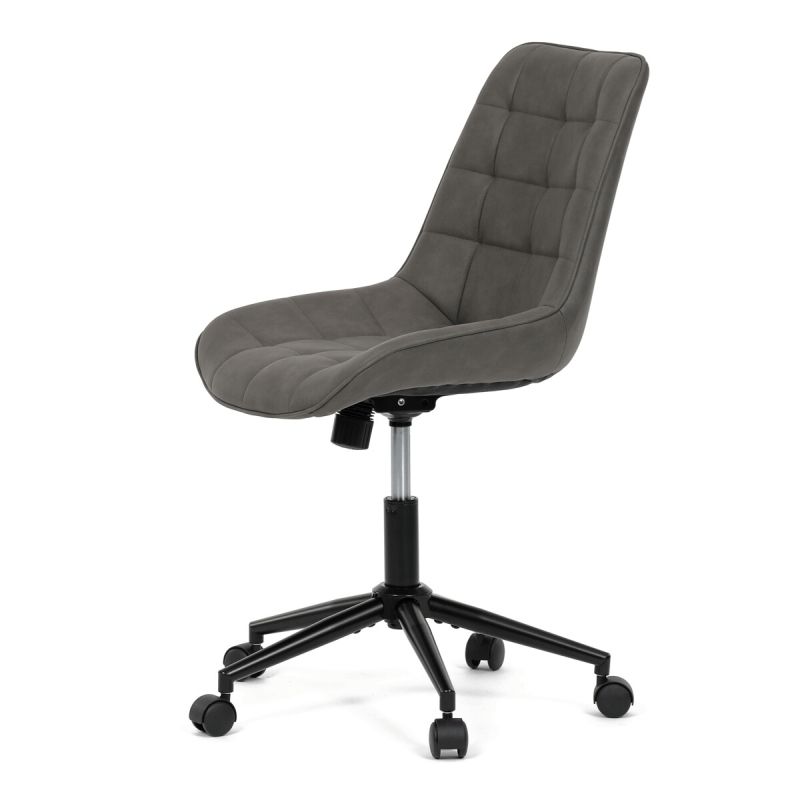 Pracovná stolička, sivá, látka, 120 kg, KA-V3120 GREY3