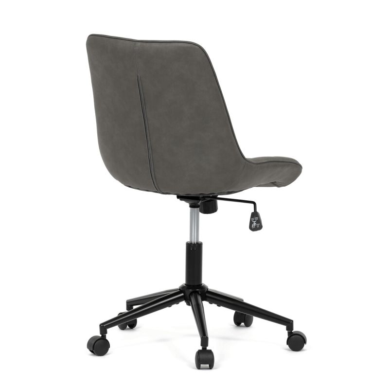 Pracovná stolička, sivá, látka, 120 kg, KA-V3120 GREY3