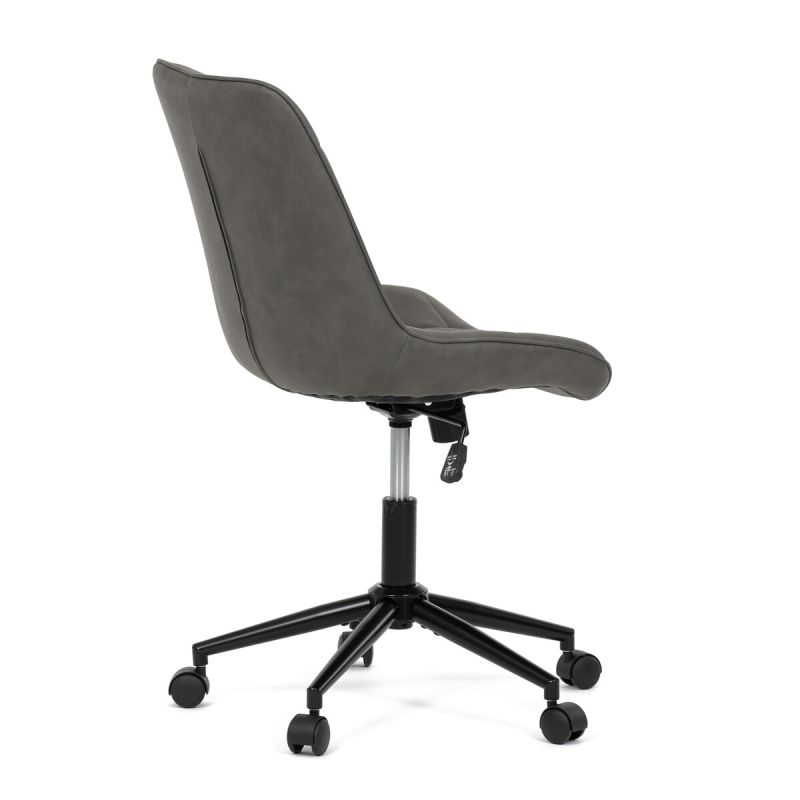 Pracovná stolička, sivá, látka, 120 kg, KA-V3120 GREY3
