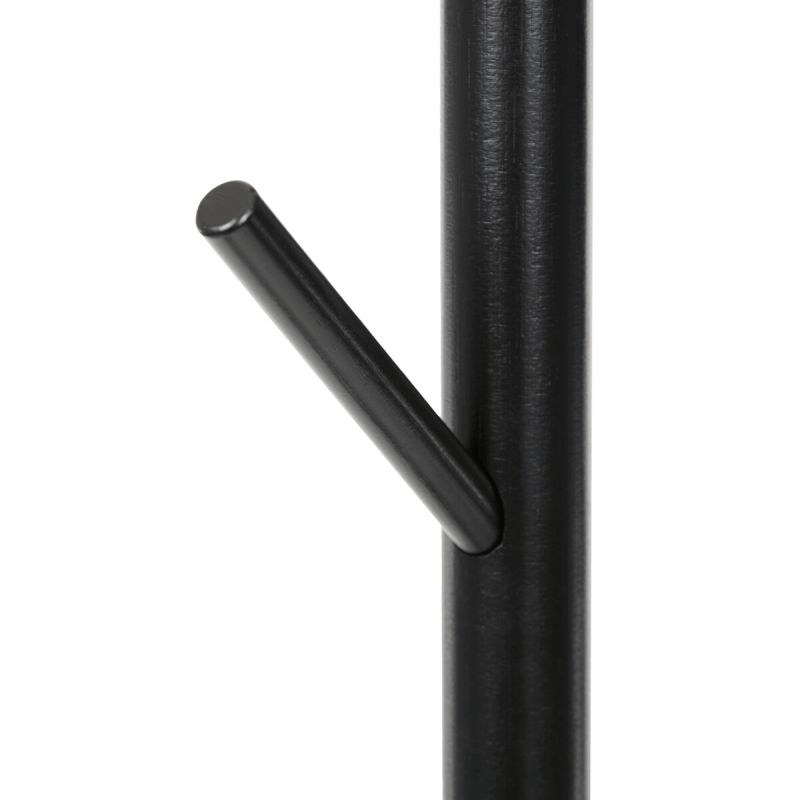 Vešiak, 175cm, masív, čierny, DR-N1006 BK