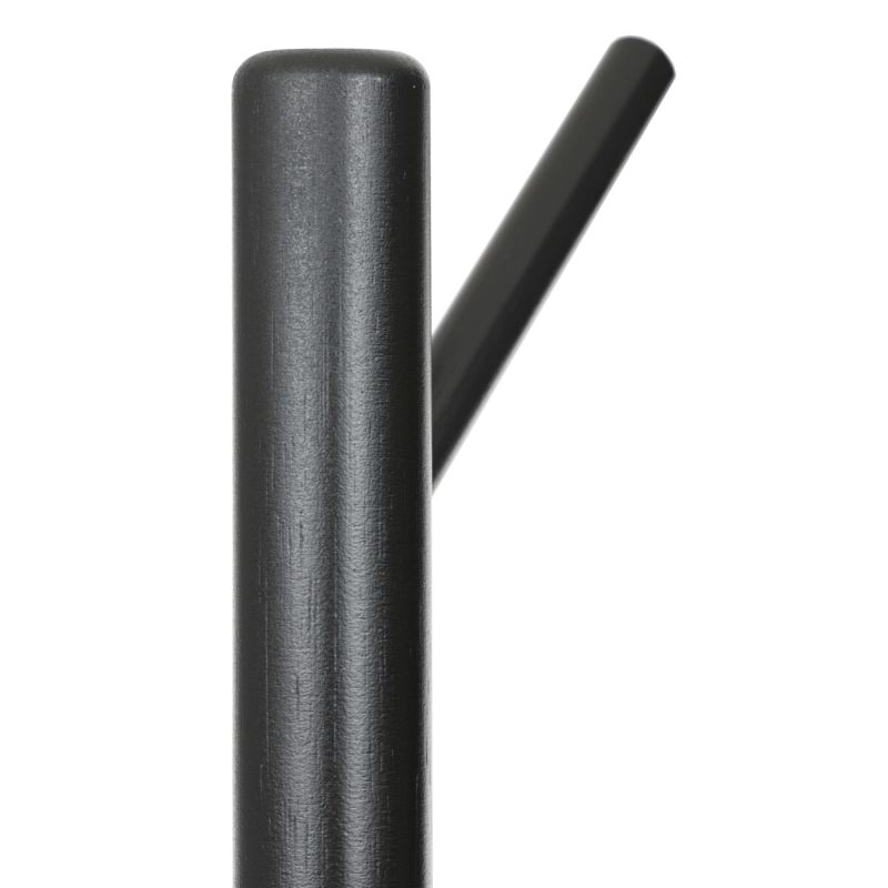 Vešiak, 175cm, masív, čierny, DR-N1006 BK