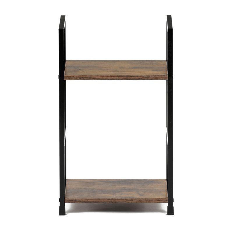 Regál, 29cm, kov, MDF, staré drevo, GD-212 OLW
