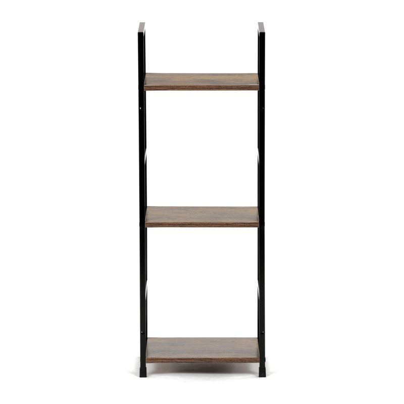 Regál, 29cm, kov, MDF, staré drevo, GD-213 OLW