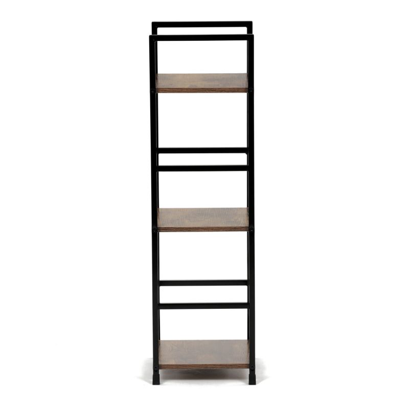 Regál, 29cm, kov, MDF, staré drevo, GD-213 OLW