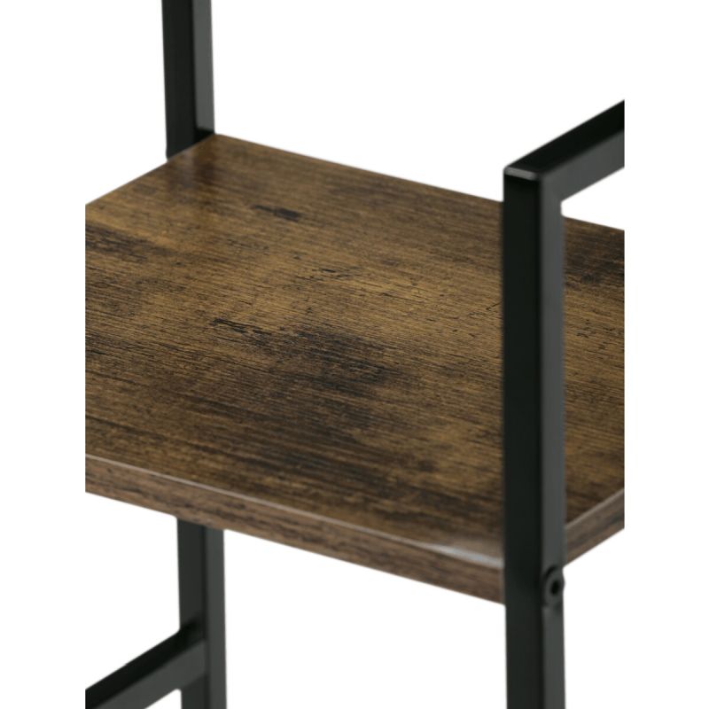 Regál, 29cm, kov, MDF, staré drevo, GD-213 OLW