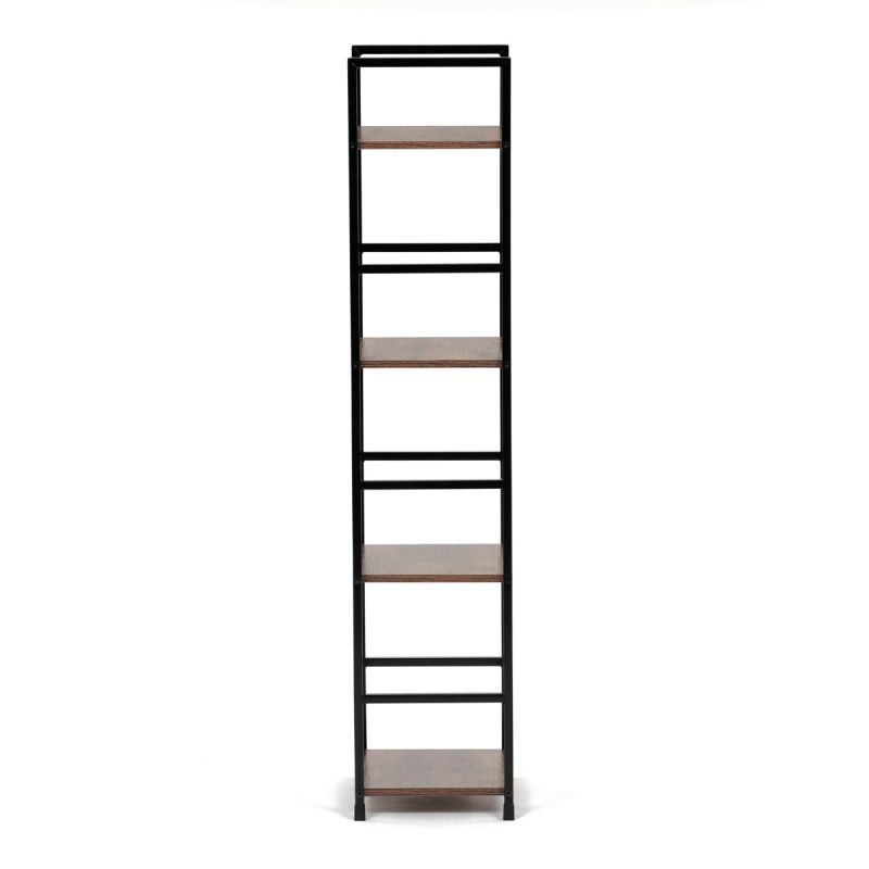 Regál, 29cm, kov, MDF, staré drevo, GD-214 OLW