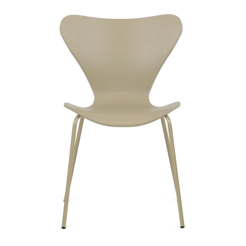 Jedálenská stolička, plast, hnedá, CT-X7034 CAP