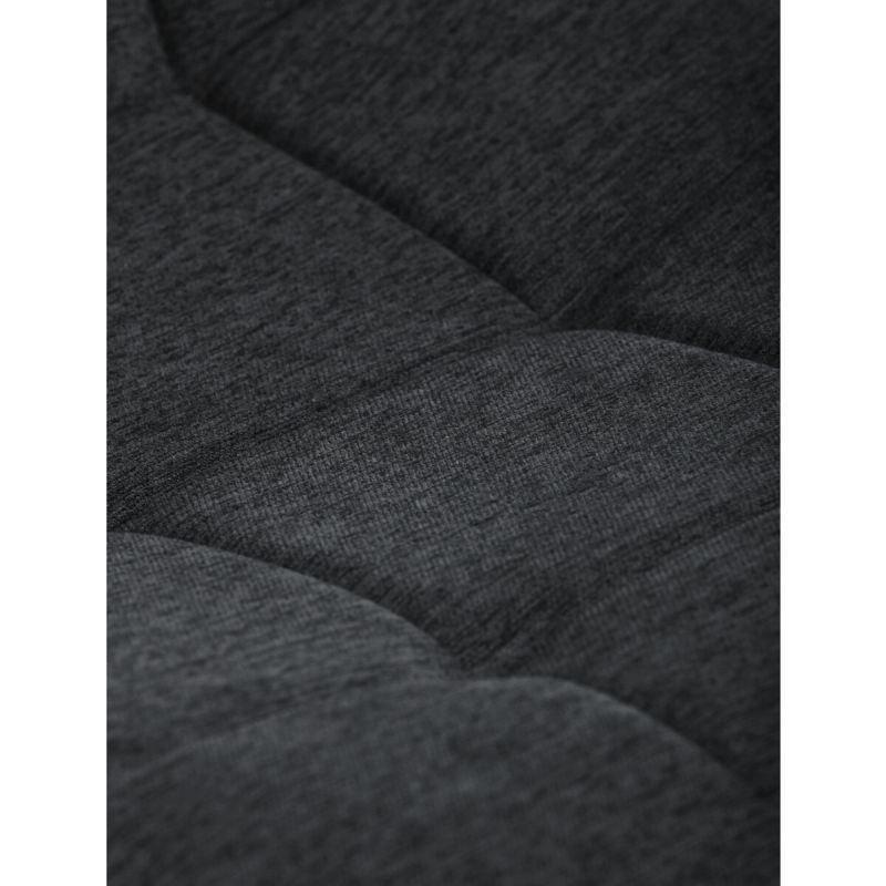 Jedálenská stolička, sivá, látka, DCL-193 GREY2