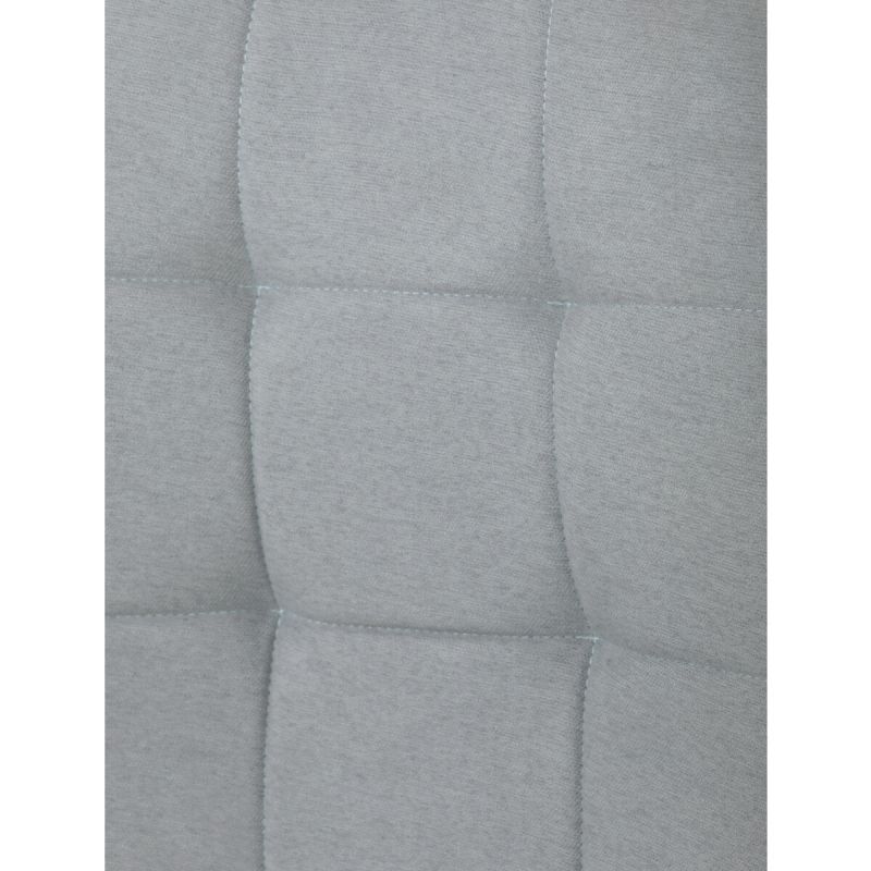 Jedálenská stolička, sivá, látka, DCL-L1094 SIL2