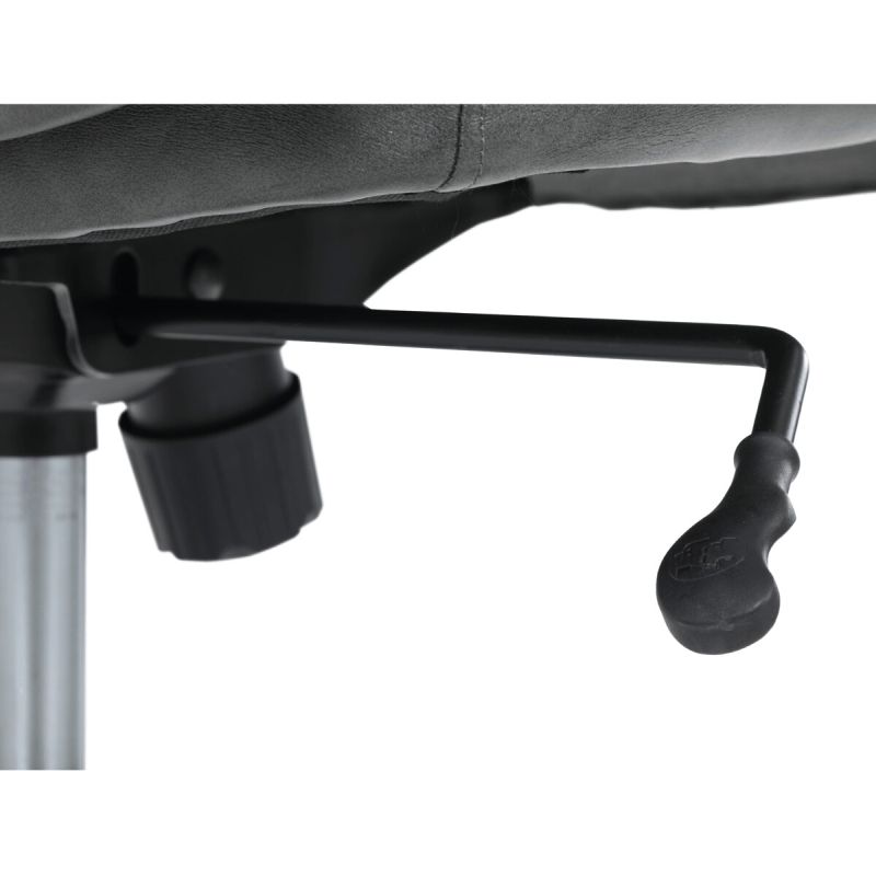 Kancelárske kreslo, sivá, ekokoža, 150 kg, KA-F1385 GREY